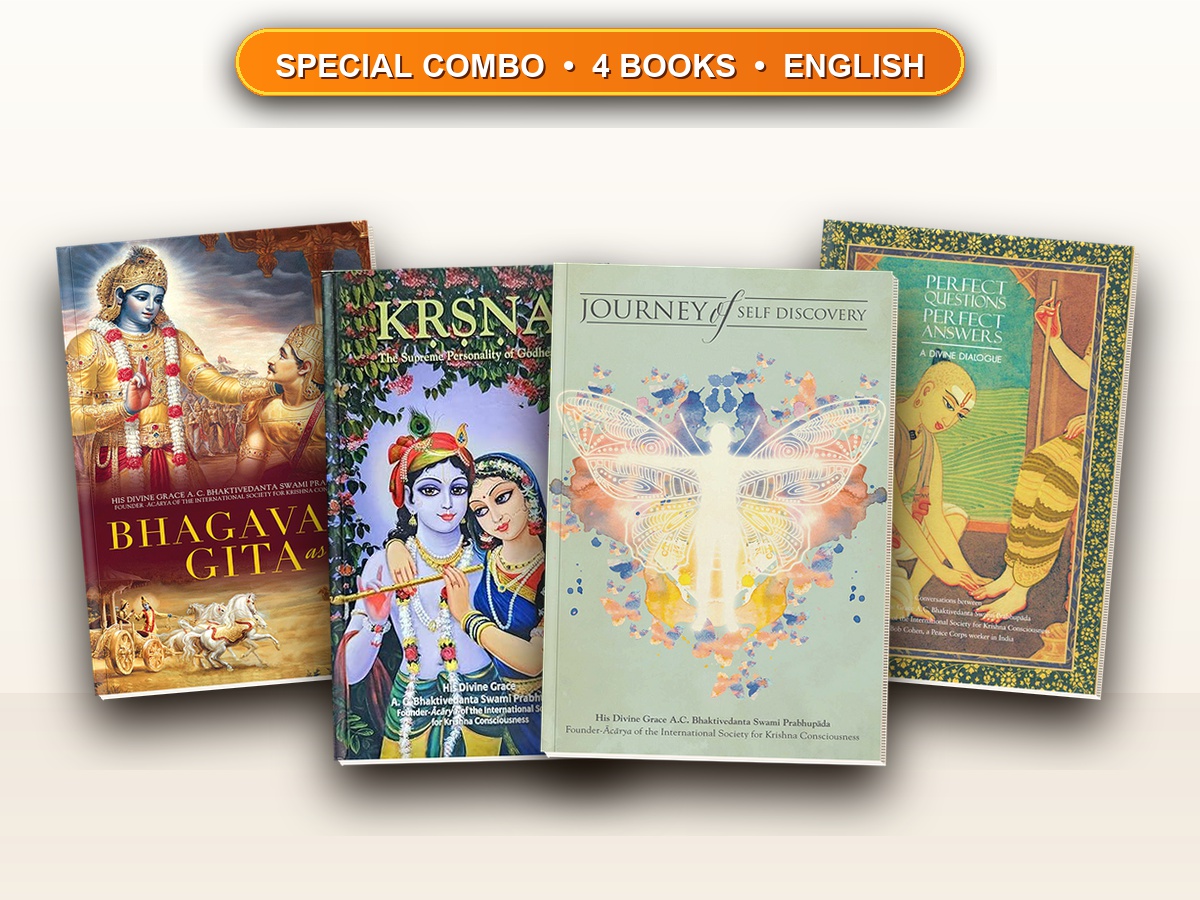 Krishna Consciousness Starter Combo (English)